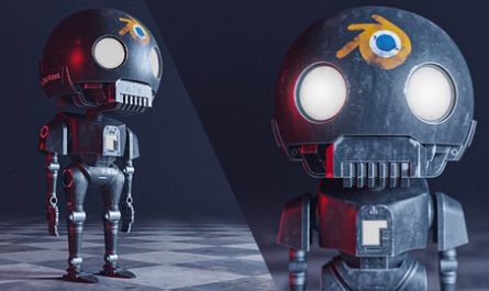 Blender-how-to-create-the-tiny-k-2SO-STAR-WAR-Robot