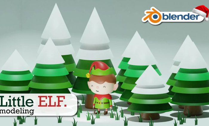 Creating A Cute 3D Little Elf Using Blender