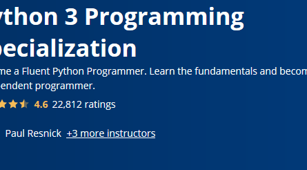 Python-3-Programming-Specialization