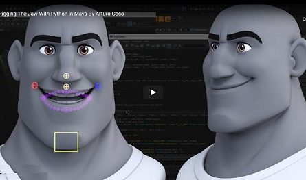 Rigging The Jaw with Python in Maya