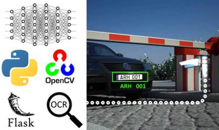 Automatic Number Plate Recognition, OCR Web App in Python