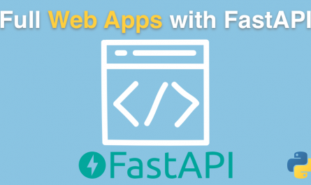 Full Web Apps with FastAPI Course