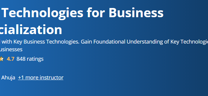 Key Technologies for Business