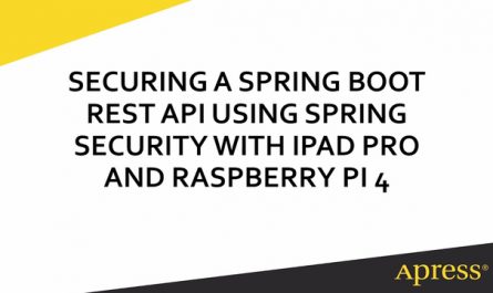 Securing a Spring Boot REST API Using Spring Security with iPad Pro and Raspberry Pi 4