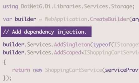ASP.NET Core in .NET 6 Dependency Injection