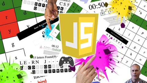 JavaScript Create 5 Fun Word Games make your own Web Games