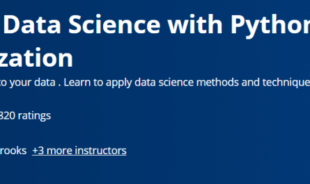 Applied Data Science with Python Specialization