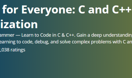Coding for Everyone C and C++ Specialization