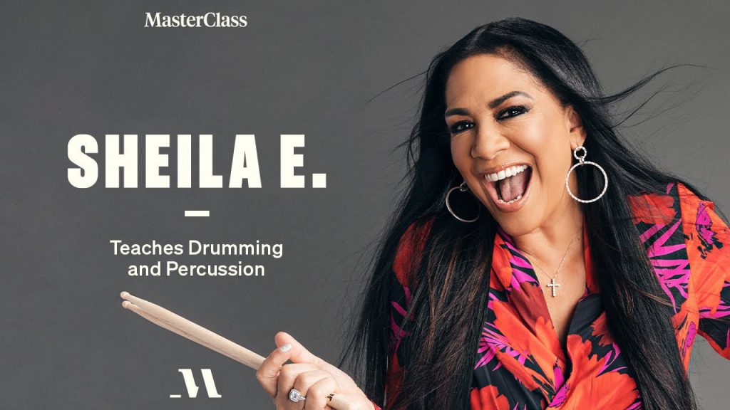 Sheila E. Teaches Drumming and Percussion