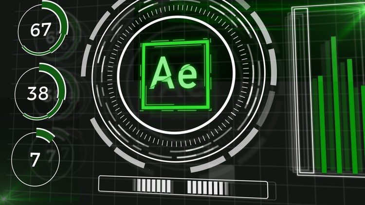 futuristic hud motion graphics in after effects free download