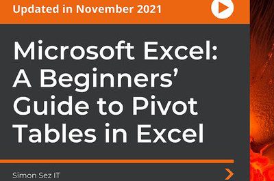 Microsoft Excel A Beginners' Guide to Pivot Tables in Excel