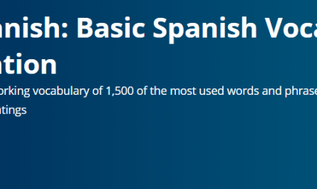 Learn Spanish Basic Spanish Vocabulary Specialization