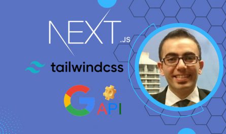 Nextjs, Tailwind CSS 3 Google API project - Next js project