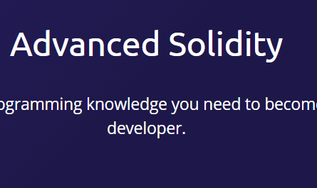 Advanced Solidity