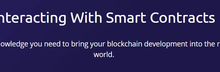 Interacting With Smart Contracts