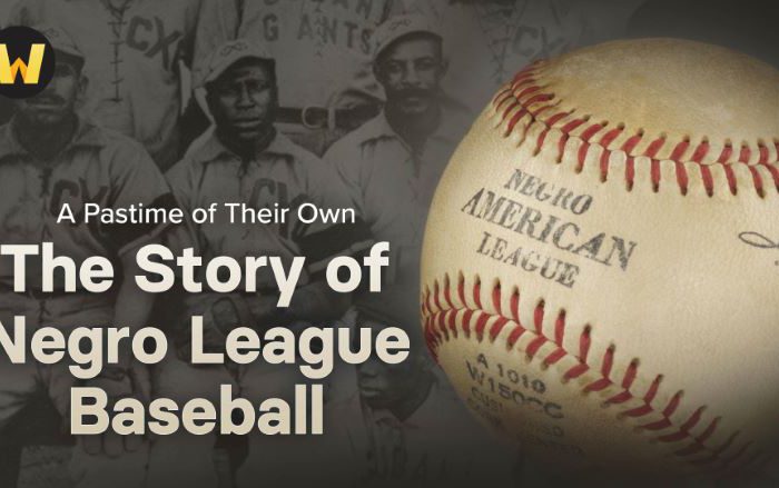 A Pastime of Their Own: The Story of Negro League Baseball