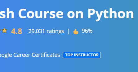 Crash Course on Python