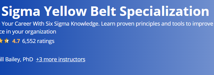 Six Sigma Yellow Belt Specialization