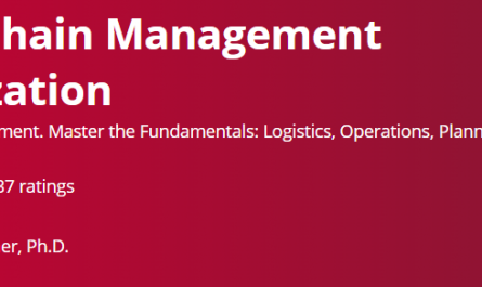 Supply Chain Management Specialization