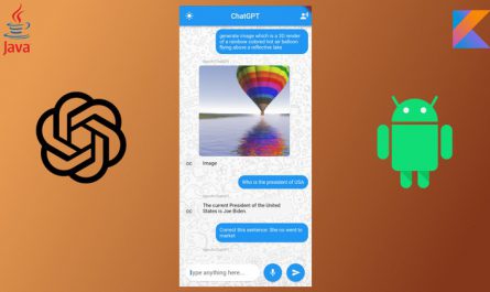 ChatGPT & Android Build Chatbots for Android (Java-Kotlin)