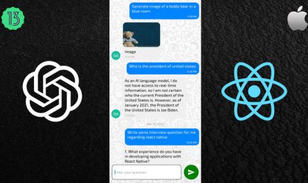 ChatGPT & React Native - Build Android & IOS Chatbots