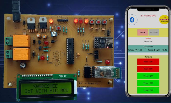 IoT with PIC Microcontroller