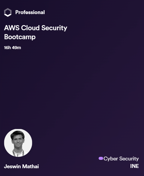AWS Cloud Security Bootcamp