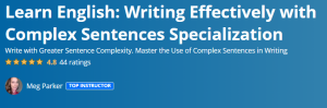 Learn English Writing Effectively with Complex Sentences Specialization
