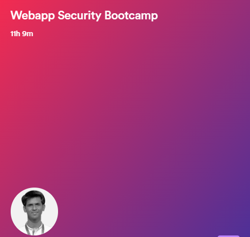 Webapp Security Bootcamp