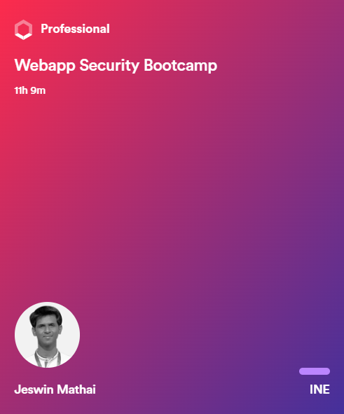 Webapp Security Bootcamp