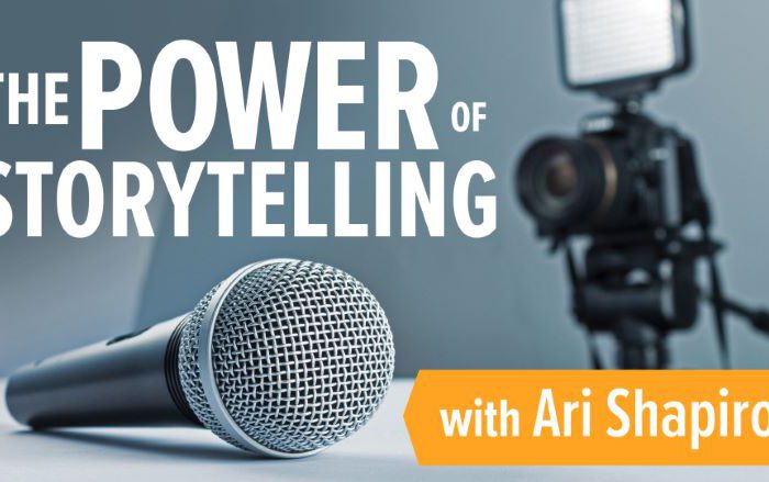 The Power of Storytelling with Ari Shapiro