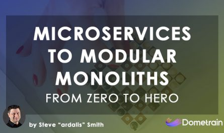 From Zero to Hero From Microservices to Modular Monoliths